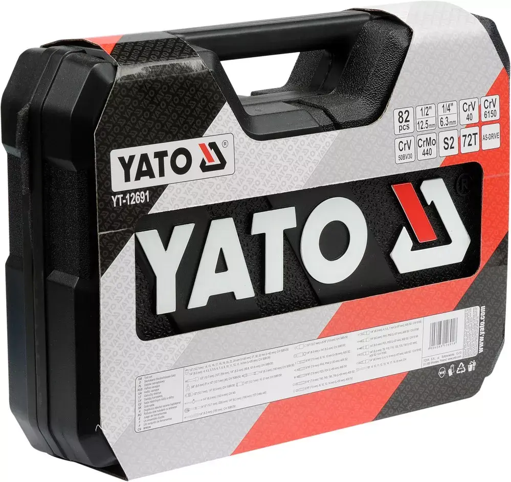 Socket wrench set Yato YT-12691 Photo 2