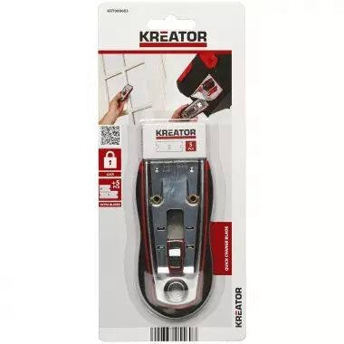 KREATOR KRT000603 metal body scraper with 5 blades Photo 3
