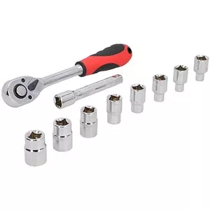 Galviņu komplekts Faster Tools 03-14-0212, 1/2" vārpsta, 10 gab., CrV