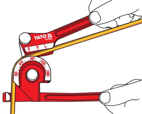 Tube bending tool Yato YT-21840 Photo 5