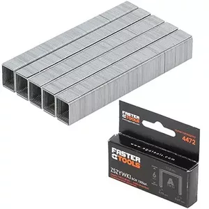 Staples 12 mm FASTER TOOLS A/53, pack 1000 pcs – faster tools 12mm staples for heavy fastening