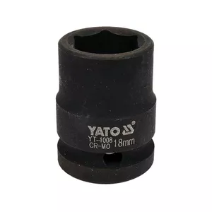 Ударная головка YATO YT-1008, привод 1/2", 1 шт.