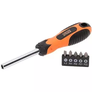 Ratchet wrench Faster Tools 1/4" model 03-10-1420 with 5 attachments