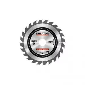 Ripzāģa disks KREATOR 185 x 30 x 2,2 mm, 24 zobu (KRT020414)