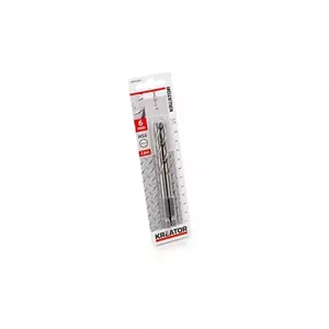 Metal Drill Bits KREATOR HEX HSS 6.0 x 114 mm, 2 pcs (KRT011307)