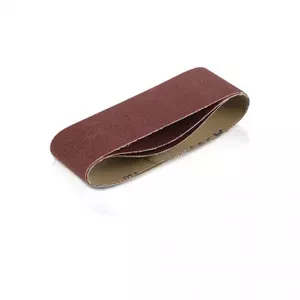 Sanding belt KREATOR KRT242005 75x533 mm G80, pack of 3