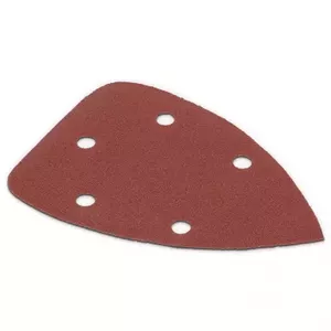 Slīpēšanas loksnes KREATOR KRT220005 priekš slīpmašīnām 140×140×80 mm, G80, 5 gab.