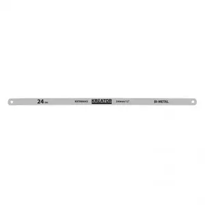 Zāģa asmens metālam KREATOR 300 mm 24 TPI (2 gab.) KRT806003