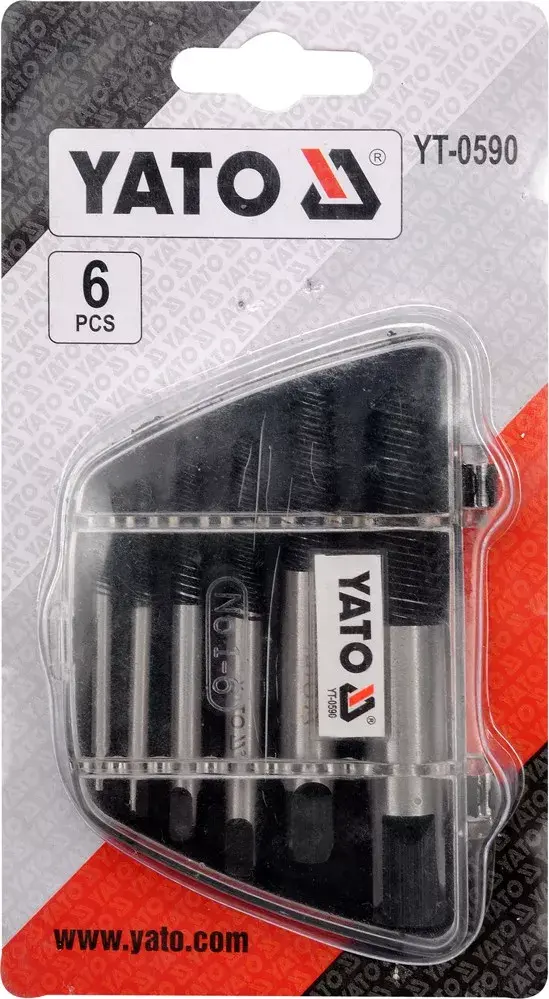 Screw extractor set Yato YT-0590 Photo 4