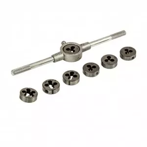 Ārējās vītņu griešanas komplekts faster tools M3–M12, 7 gab. (02-15-0300)