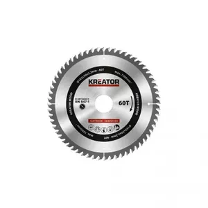 Ripzāģa disks KREATOR KRT020415 — 185 x 30 x 2.2 mm, 60 zobu, kokam