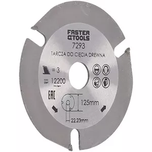 Saw blade for wood, gypsum and gas concrete Faster Tools 729300 125x22.23 mm