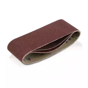 Slīpēšanas lenta 75 x 457 mm KREATOR KRT241007 G120 abrazīvs 120, piemērota lentas slīpmašīnām