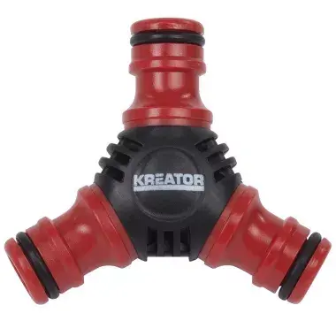Hose Connector KREATOR KRTGR6015 Y-shaped Photo 2