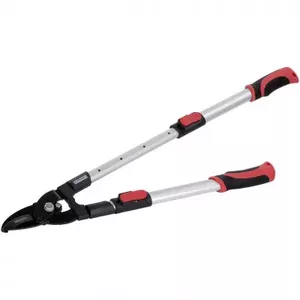 Dārza šķēres KREATOR KRTGR4013, teleskopiskas 650–830 mm, griež zaļas zarus līdz Ø39 mm