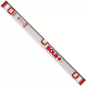 Spirit level SOLA I5 AL 60 cm, 3 vials, aluminum frame