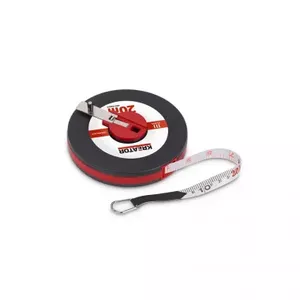 Measuring tape KREATOR 12.5 mm × 20 m fiberglass blade with hook KRT702020