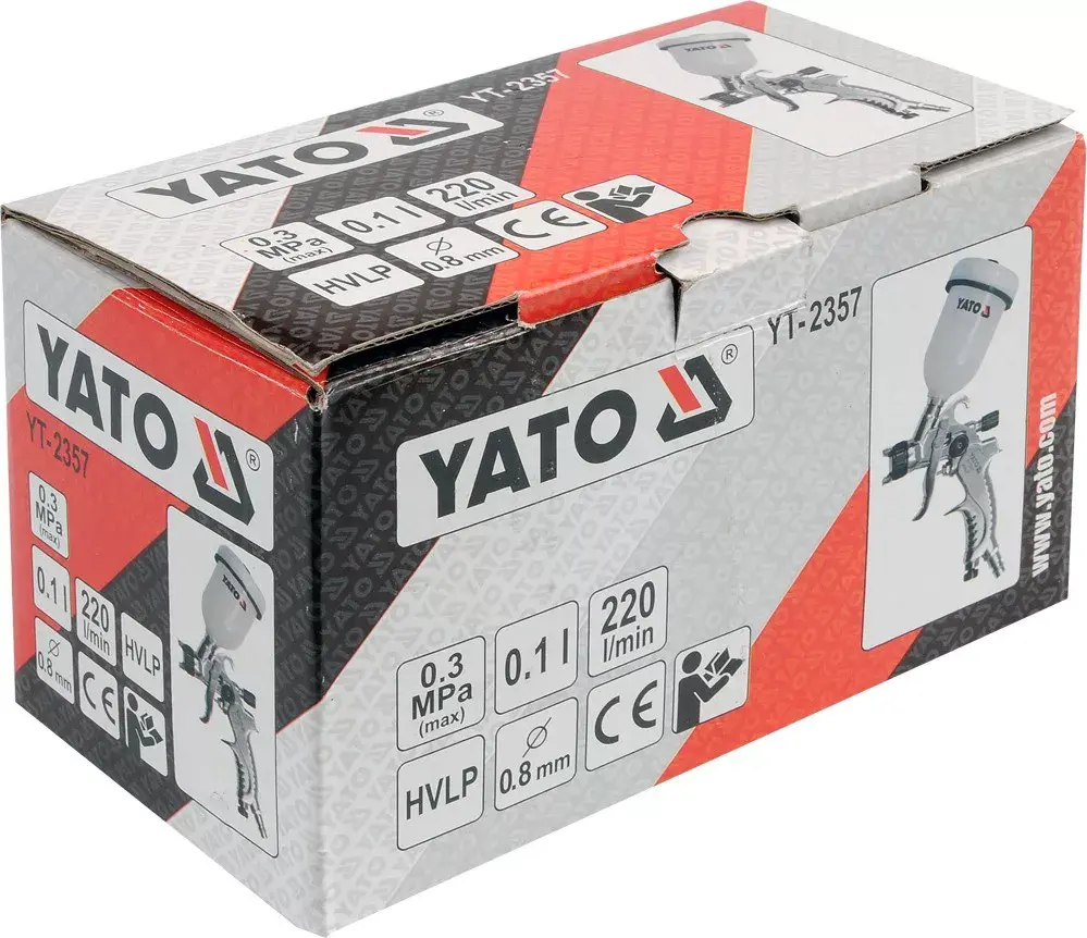 Pneumatic paint sprayer Yato YT-2357 Photo 2