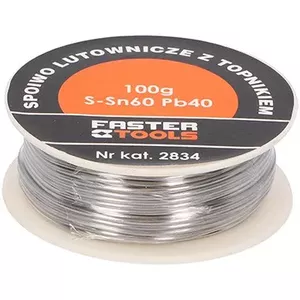 Solder wire faster tools Lodalva S-Sn60Pb40 3.0 mm 100 g