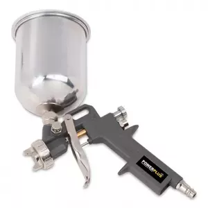 Pneumatic spray gun POWERPLUS POWAIR0105 with 1.5 mm nozzle, 160–240 g/min