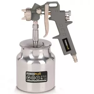 Pneumatic Spray Gun POWERPLUS POWAIR0106, 1.5 mm nozzle, 130–210 g/min
