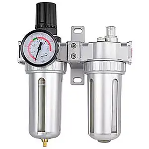 Air filter, regulator and lubricator unit GEKO G01179 for pneumatic systems