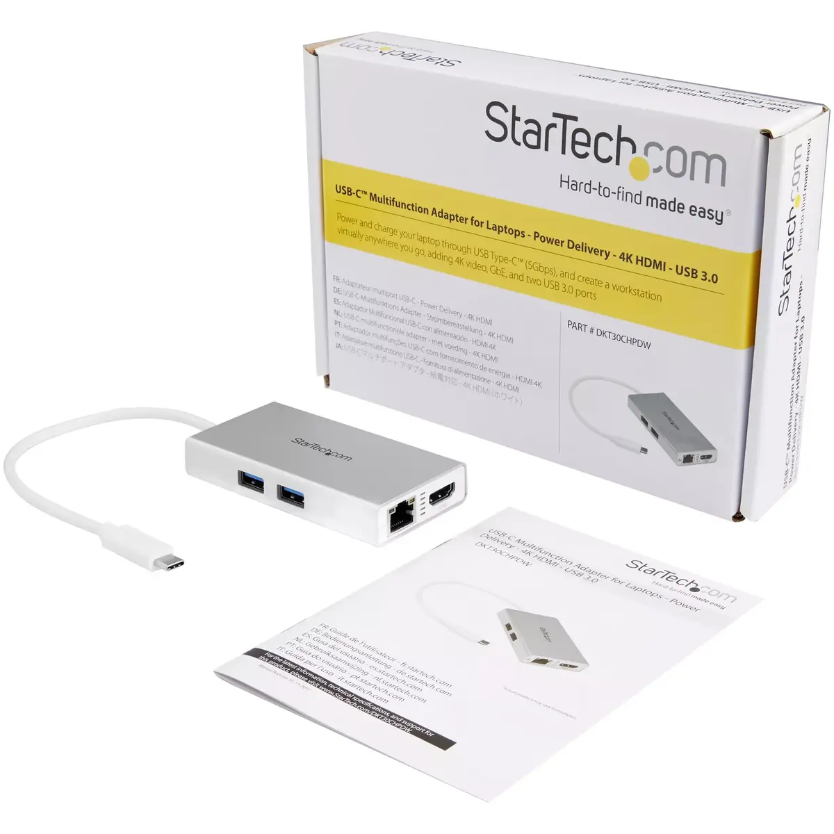 StarTech USB-C Multiport Adapter DKT30CHPDW Photo 7