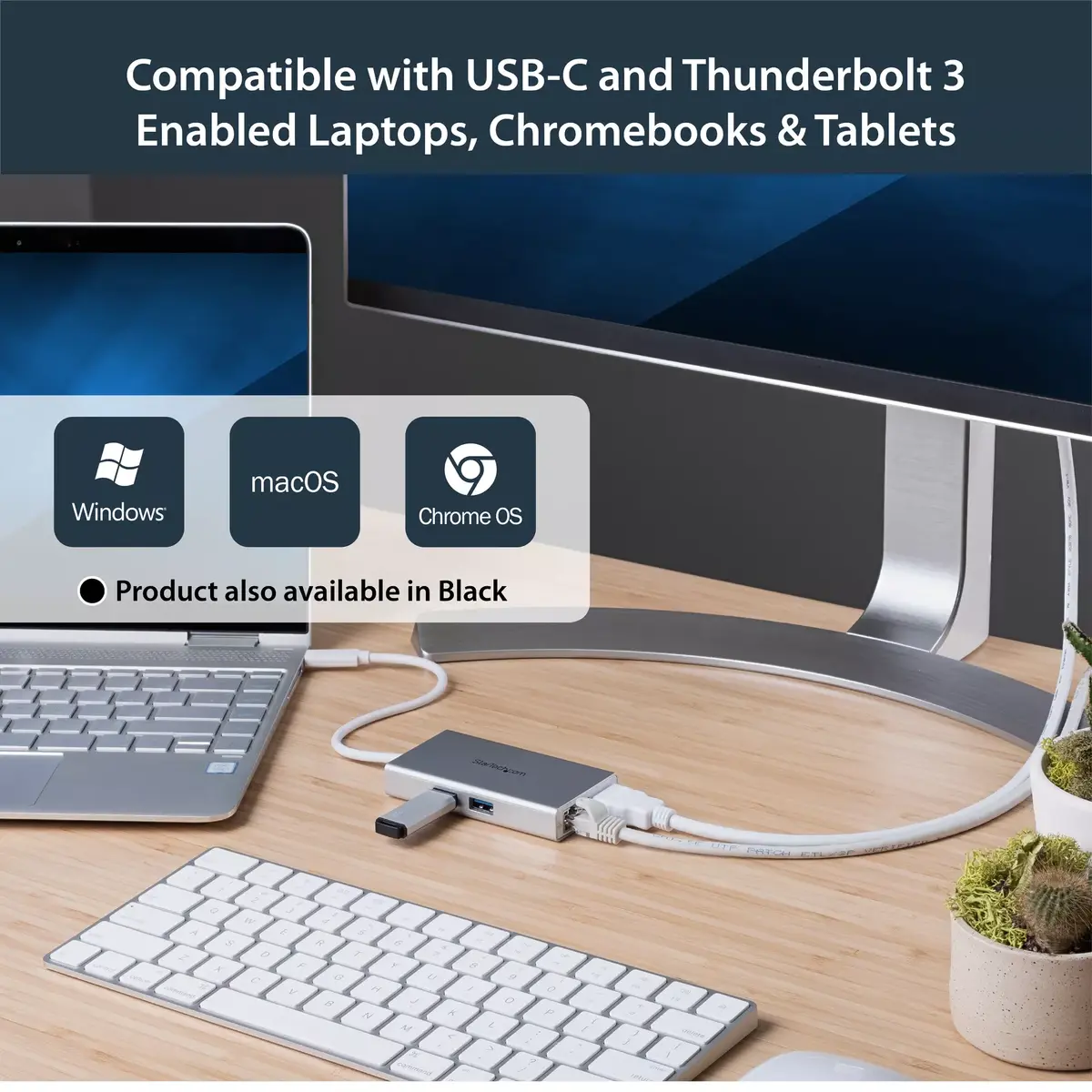 StarTech USB-C Multiport Adapter DKT30CHPDW Photo 10
