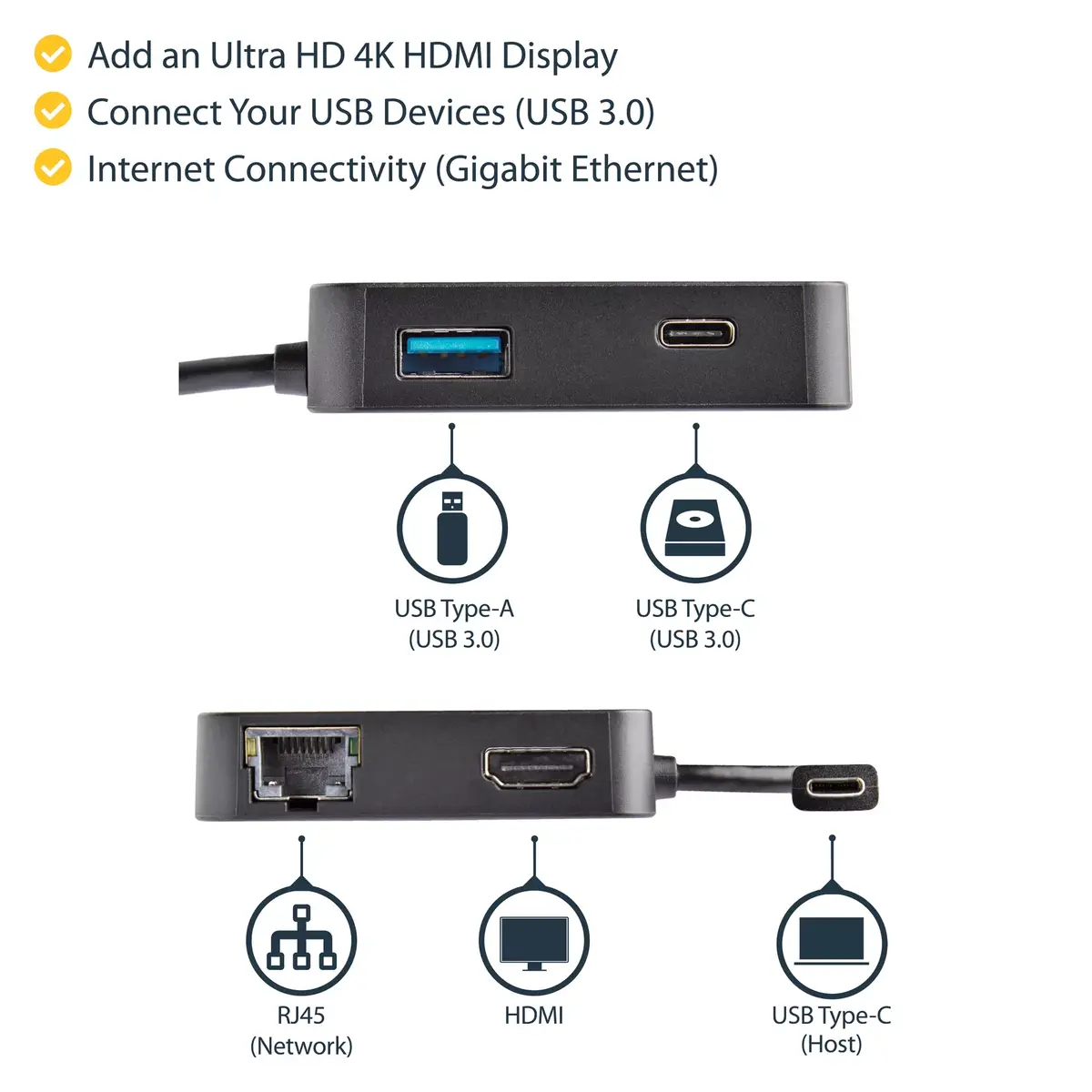 USB C Multiport adapteris StarTech.com DKT30CHD Photo 9