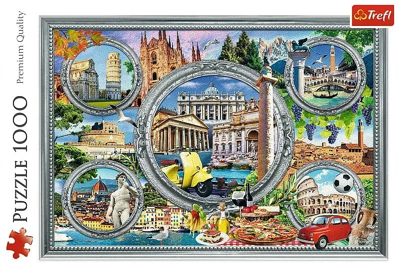TREFL Jigsaw Puzzle 1000 pieces "Italian vacation" Photo 3
