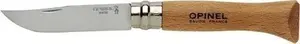 Pocket knife Opinel No. 06 stainless steel — folding blade 6 cm, wooden handle