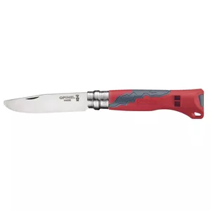 Slip joint knife Opinel N°07 Camper/scout Red
