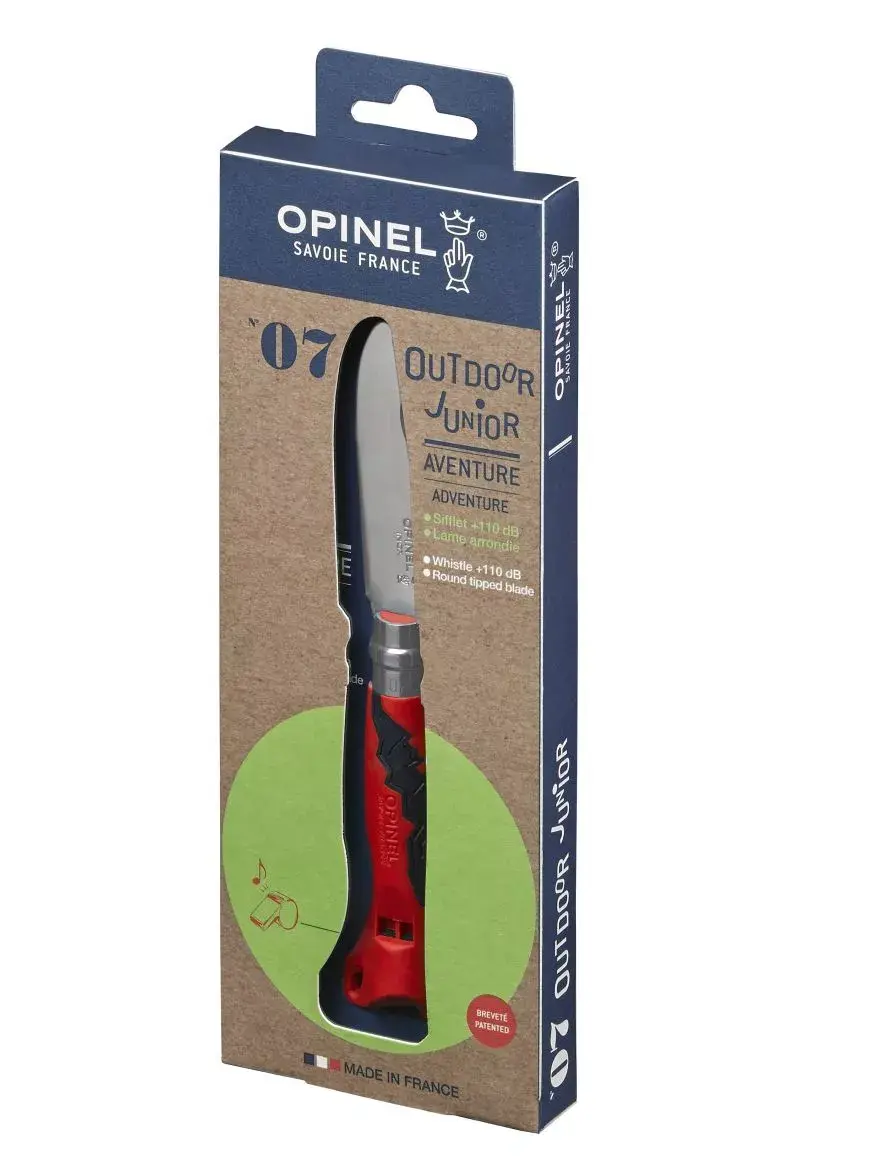 Saliekamais nazis Opinel N°07 Camper/scout Red Photo 2