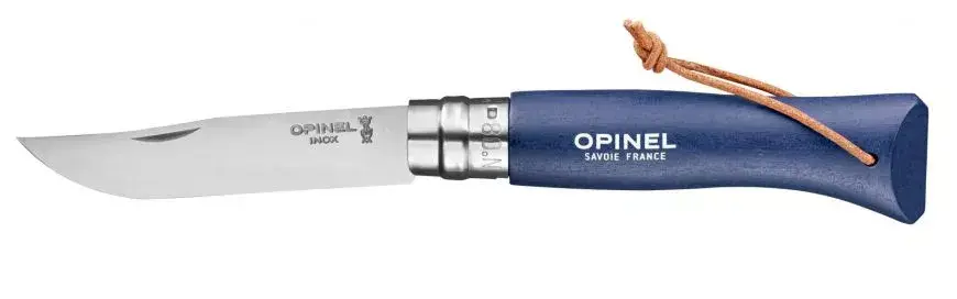 Складной нож Opinel N°08 Camper/scout Blue Photo 2
