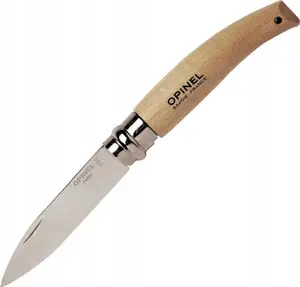 Garden knife Opinel No. 08 — stainless steel blade, wooden handle, model 133080