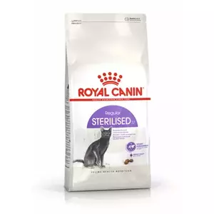 Сухой корм для кошек Royal Canin Sterilised 2 кг — взрослые стерилизованные, с курицей, 37% белка