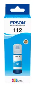 Картридж Epson 112 EcoTank Пигментный Голубой