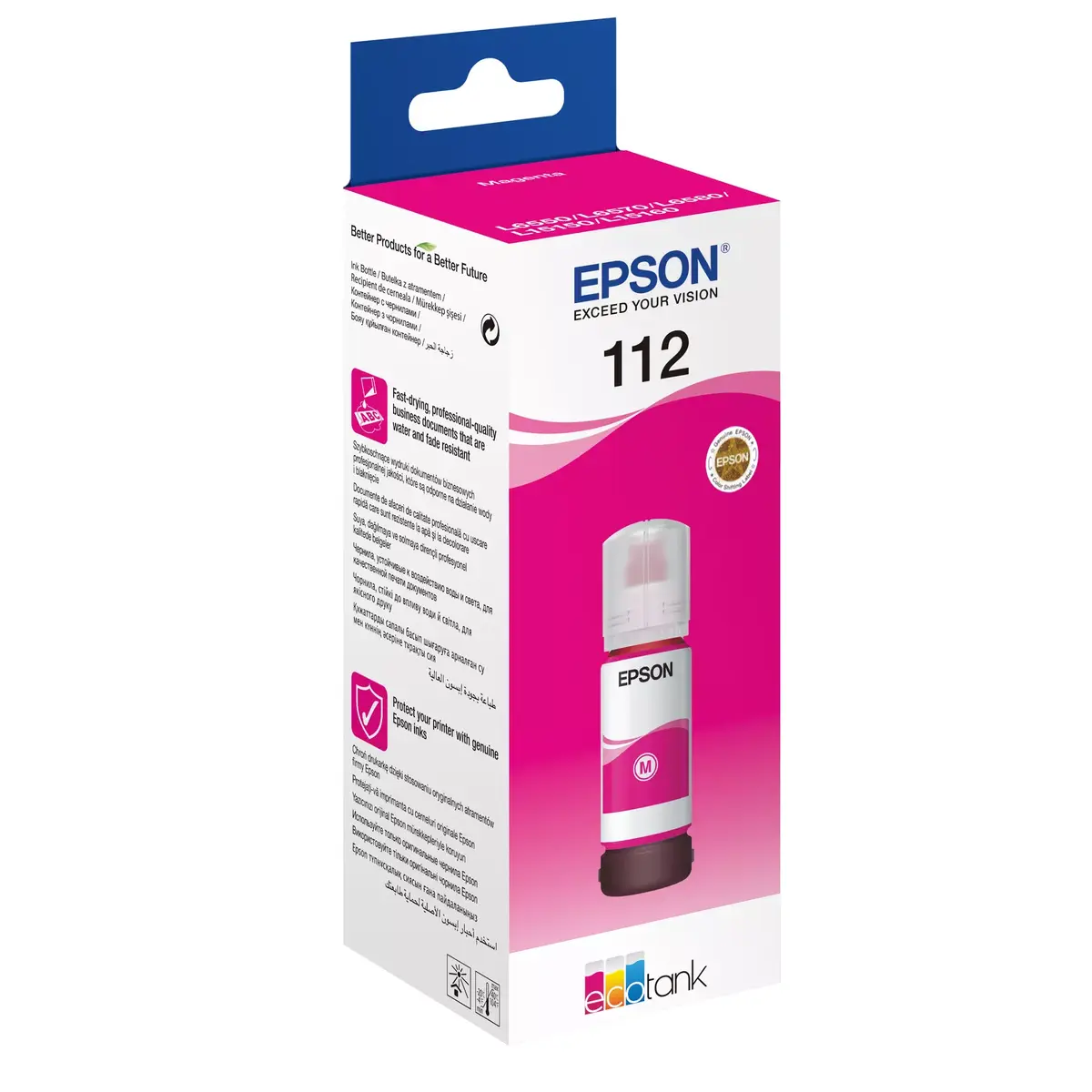 Kārtridžs Epson 112 EcoTank Pigment Magenta Photo 2