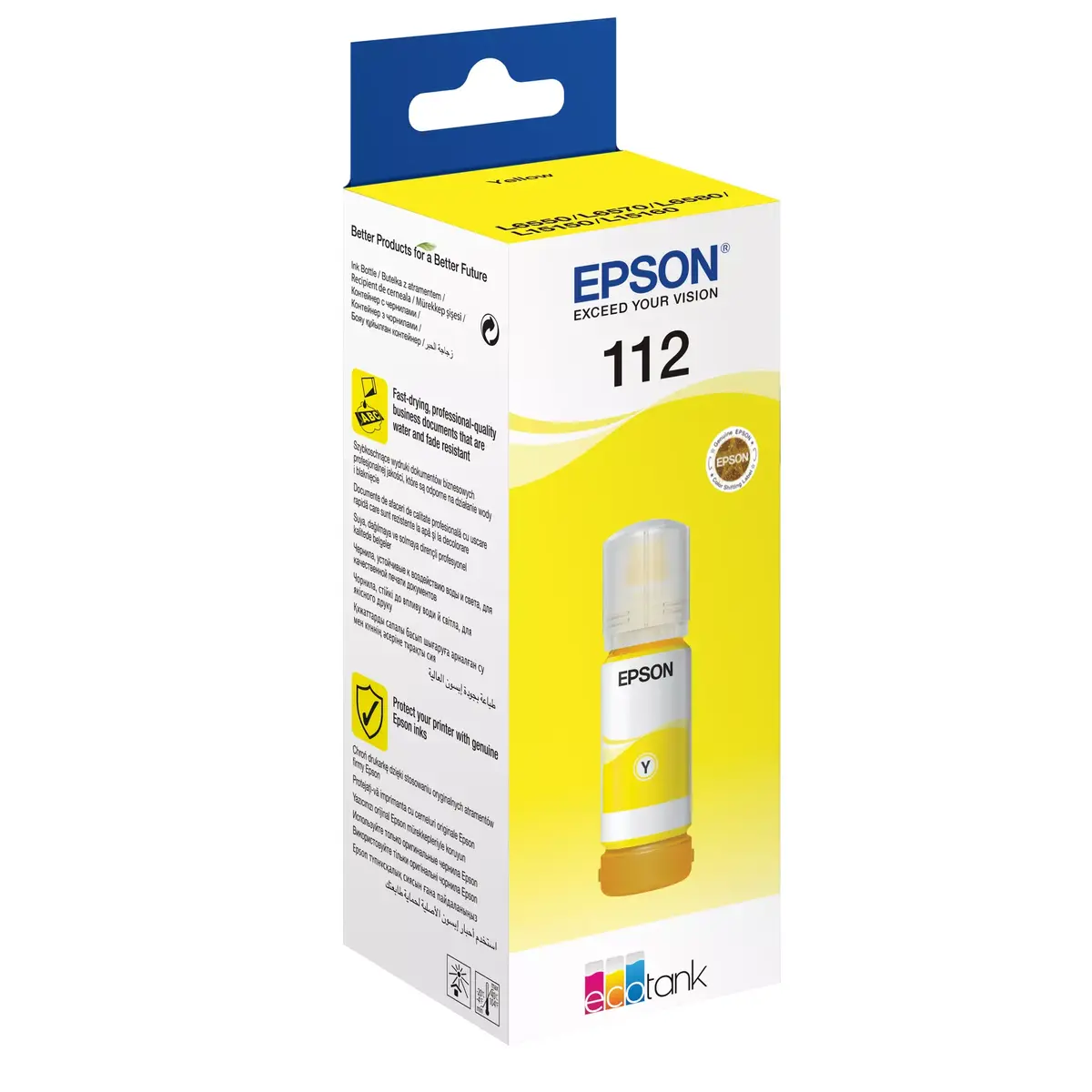 Kārtridžs Epson 112 EcoTank Dzeltens Photo 2