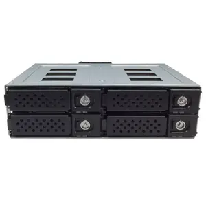 JouJye N-49SS 4-Bay 2.5-inch HDD/SSD Mobile Rack Enclosure for SAS and SATA Drives