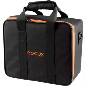 Чехол для корпуса камеры Godox CB-12 для AD600Pro, фланель/нейлон, черно‑оранжевый, с ремнем через плечо