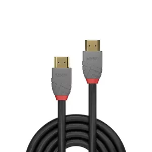 Lindy 36967 HDMI kabelis 10 m HDMI Type A (Standard) Melns, Pelēks