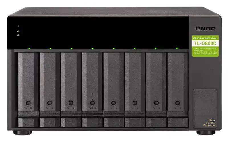 Корпус HDD/SSD QNAP TL-D800C Photo 2