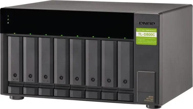 QNAP TL-D800C Storage Drive Enclosure Photo 11