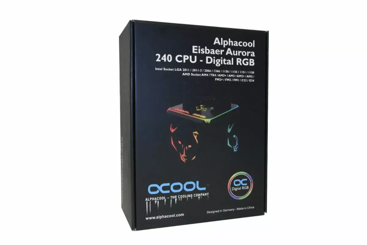 Жидкостный кулер Alphacool Eisbaer Aurora 240 Photo 10