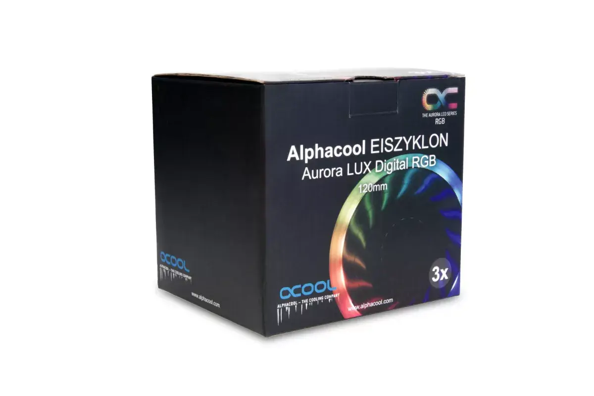 Ventilators Alphacool Eiszyklon Aurora LUX Digital RGB Photo 8