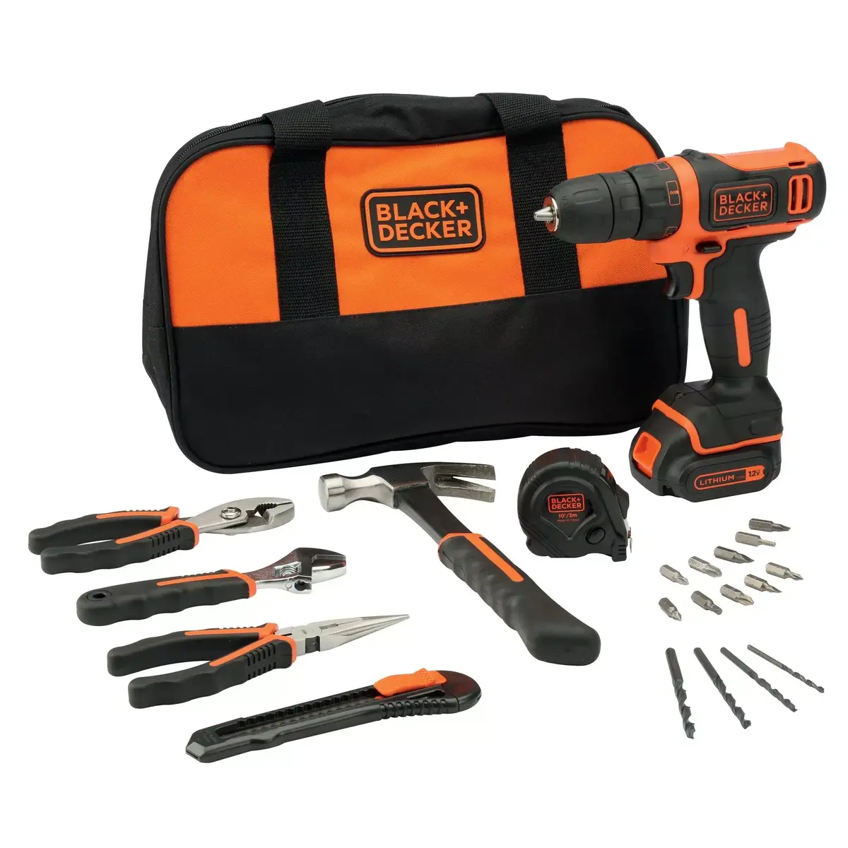 Pistol Grip Drill Black & Decker BDCDD12-QW, BDCDD12-QW Photo 12