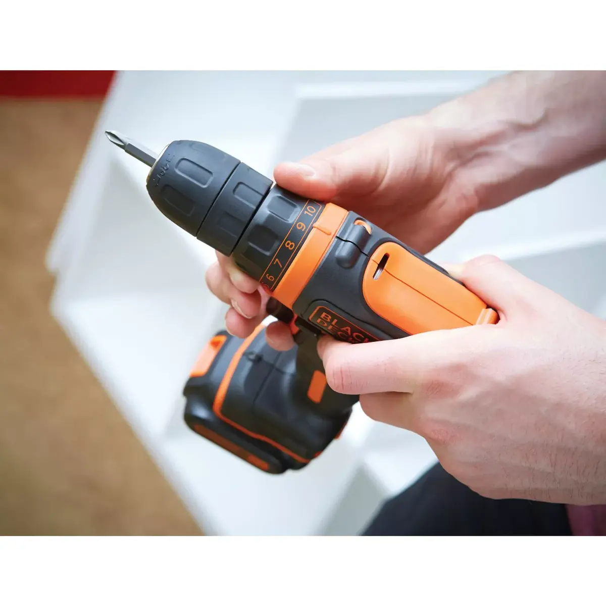 Pistol Grip Drill Black & Decker BDCDD12-QW, BDCDD12-QW Photo 13