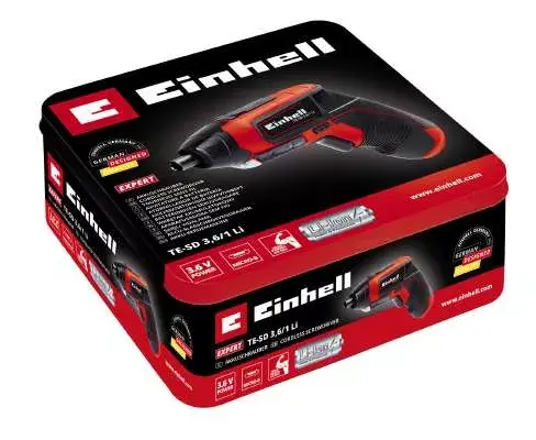 Cordless Screwdriver Einhell TE-SD 3.6/1 Li, 4513501 Photo 3