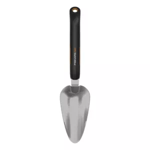 Fiskars Xact Dārza lāpsta Nerūsējošs tērauds Melns, Nerūsējošs tērauds
